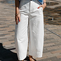 Ines broek balloon – White
