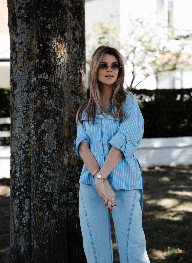 Thila blousehemdje – Blue