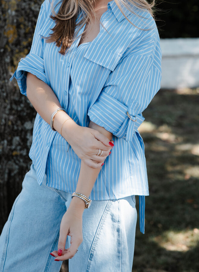 Thila blousehemdje – Blue