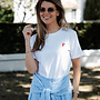 Loni tshirt lobster – White