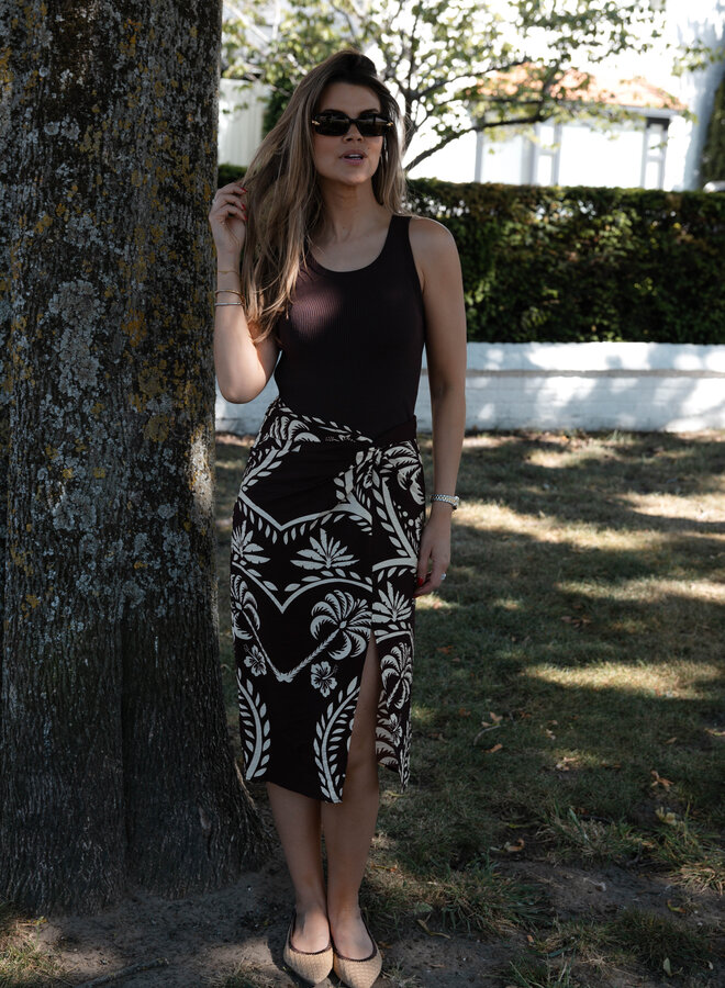 Oceania jurk parero – Brown