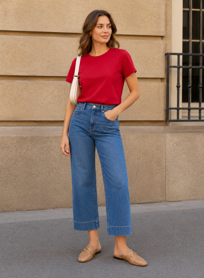 Margaux t-shirt – Red