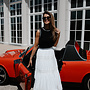 Anna rok romantic – White