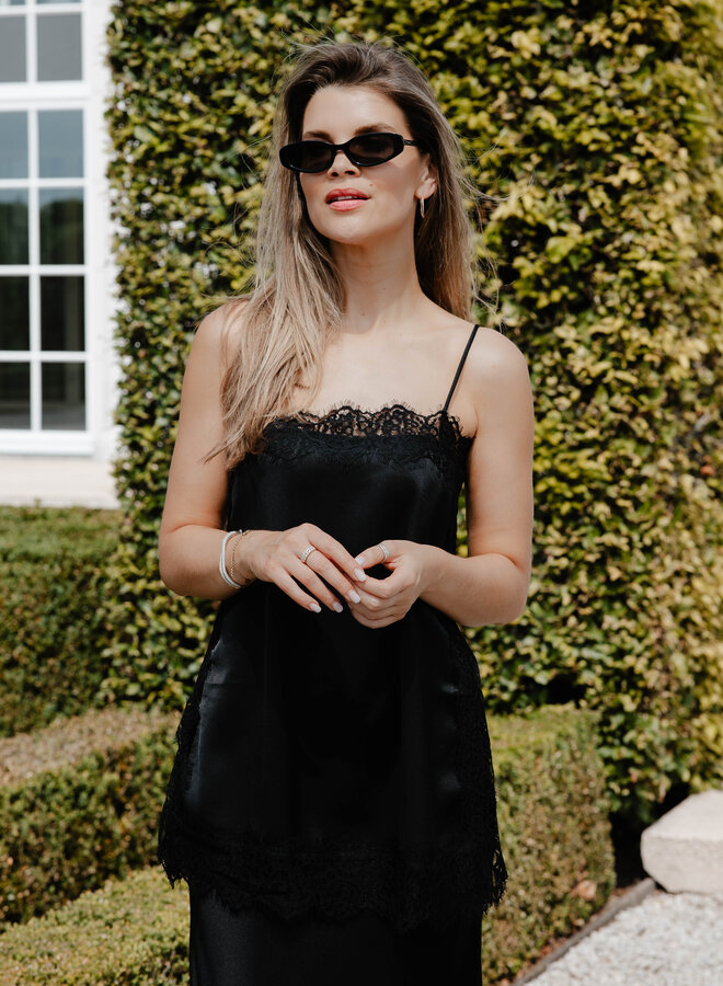 Yloria top lace – Black