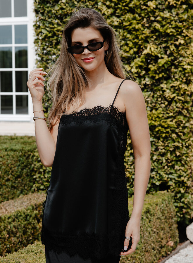 Yloria top lace – Black