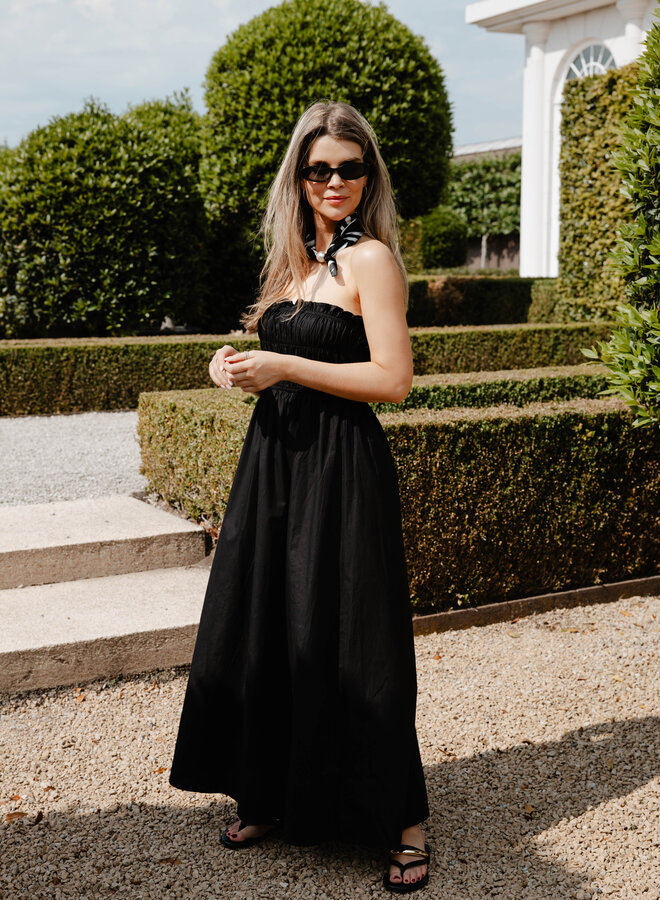 Jill bustier jurk – Black