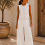 Georgia set jasje + broek – Cream