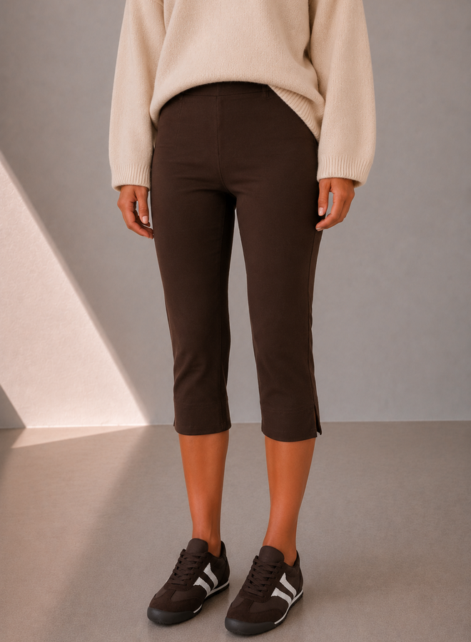 Capri broek – Brown