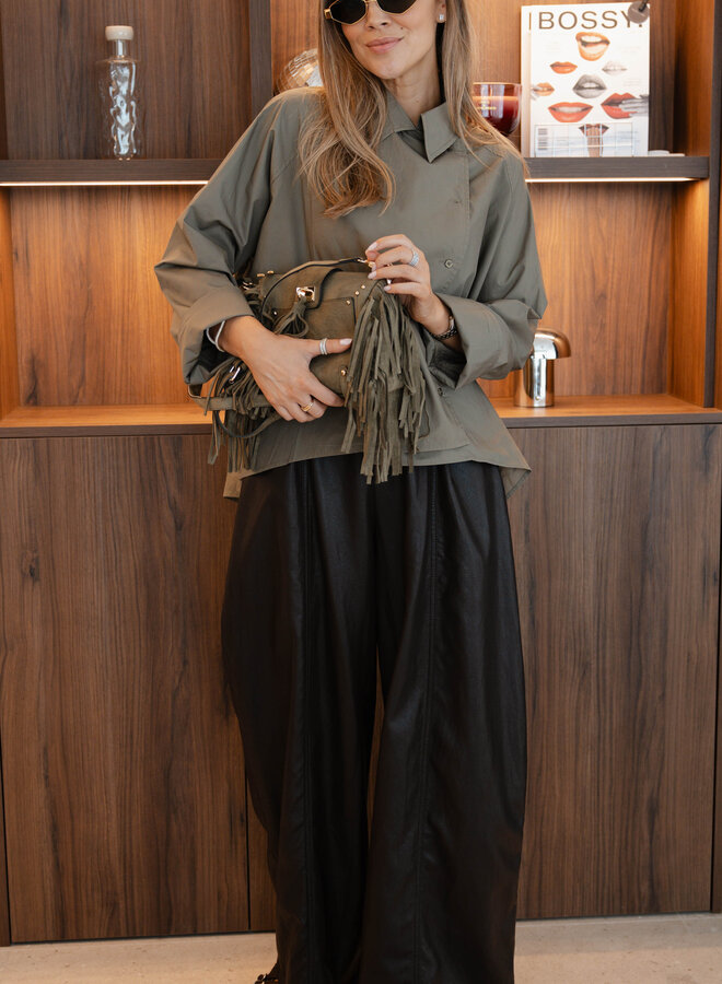 Jill hemdje schuin – Kaki