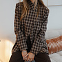 Jessy blazer schuin – Brown