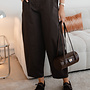 Simona barrel broek – Brown