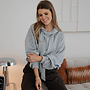 Babs sweater kap – Grey