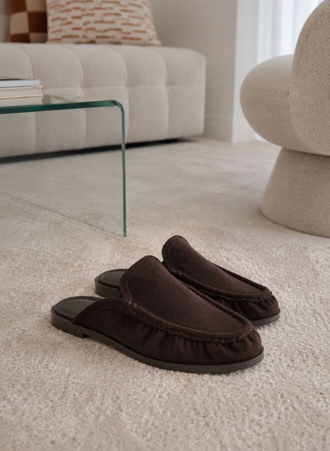Loafer open H8-1376M – Brown
