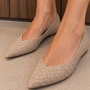 Loafer punt geweven 9866 – Khaki