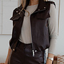 Lena bodywarmer – Bordeaux