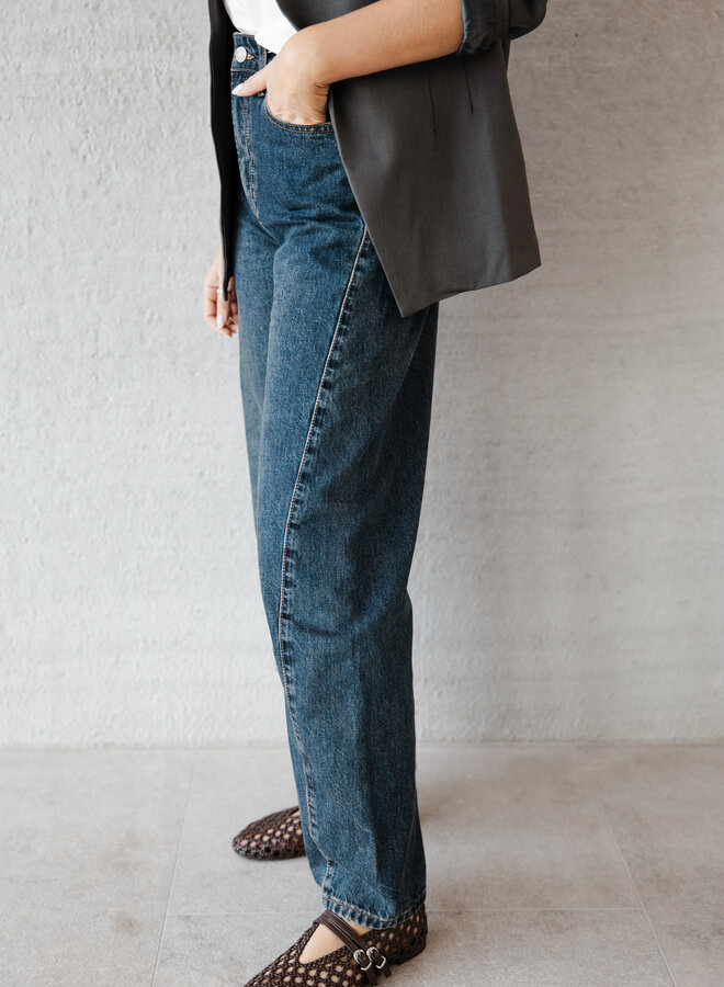 Pascal barrel jeans – Blue Vintage