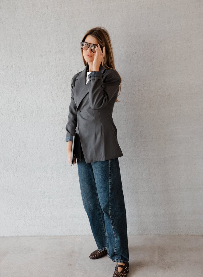 Pascal barrel jeans – Blue Vintage