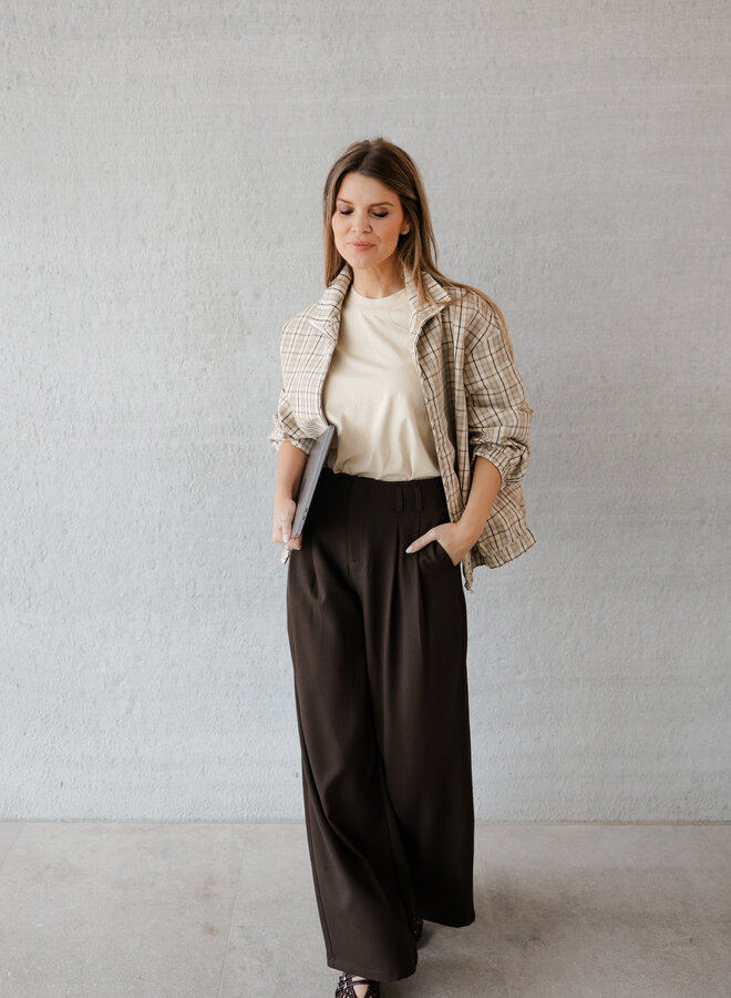 Chiara pants classic – Brown