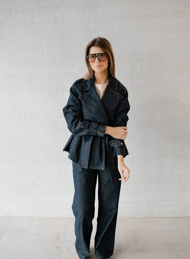Pipa set jas + jeans – Dark Denim