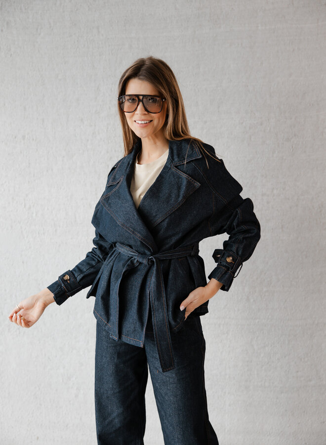 Pipa set jas + jeans – Dark Denim
