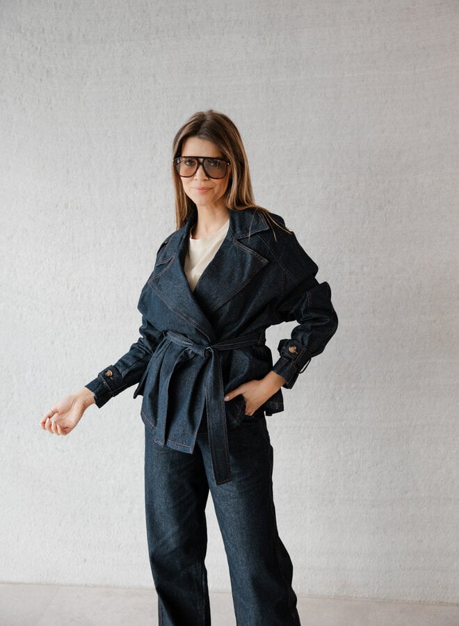 Pipa set jas + jeans – Dark Denim