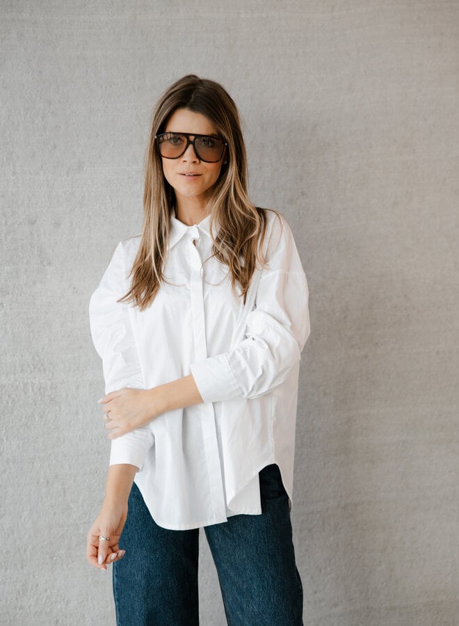 Rune hemdje straight – White