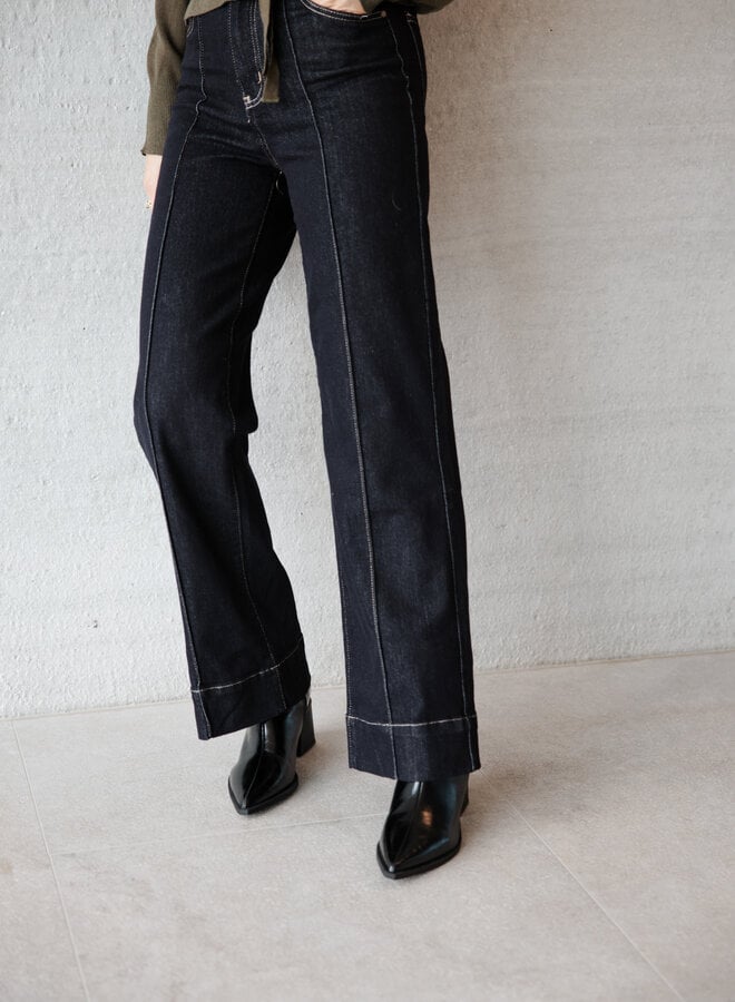Joanne jeans straight line – Dark Denim