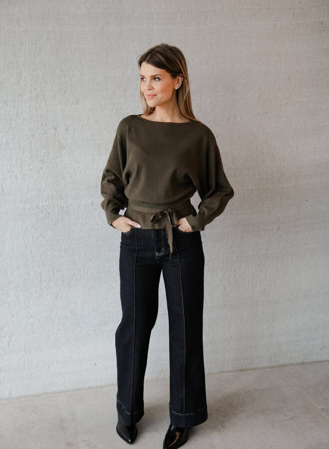 Joanne jeans straight line – Dark Denim