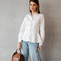 June hemdje peplum – White