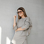 Annabel set jas + skort – Kaki