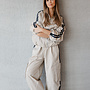 Helene cargo pants – Cream