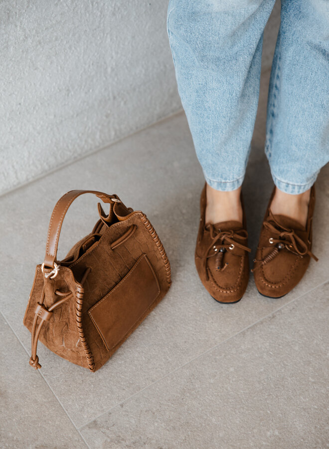 Loafer boat floches H8-1397M – Camel