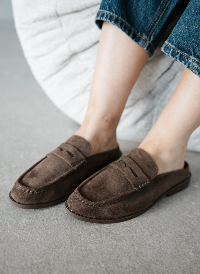 Moccasin open 9883 – Brown