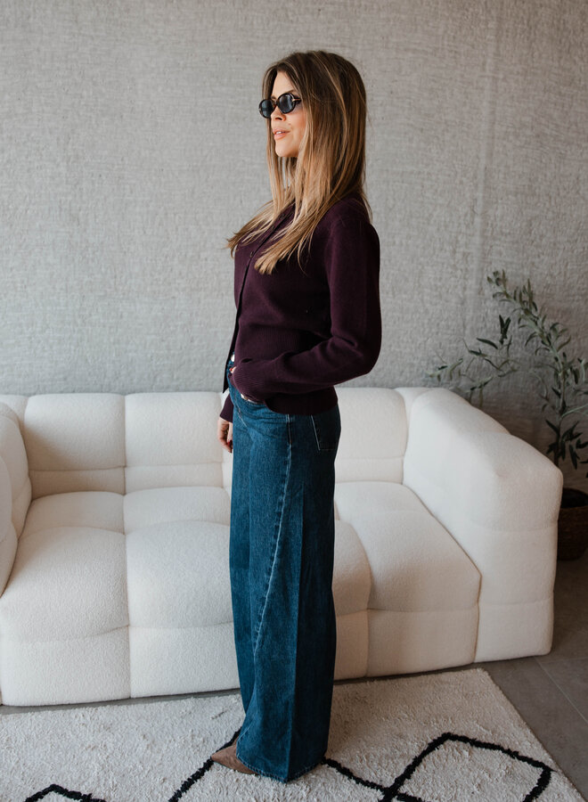 Barnes jeans palazzo – Dark Denim