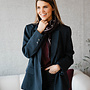 Athena blazer stripes – Marine