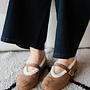 Ballerine fur binnen H8-1528H – Camel