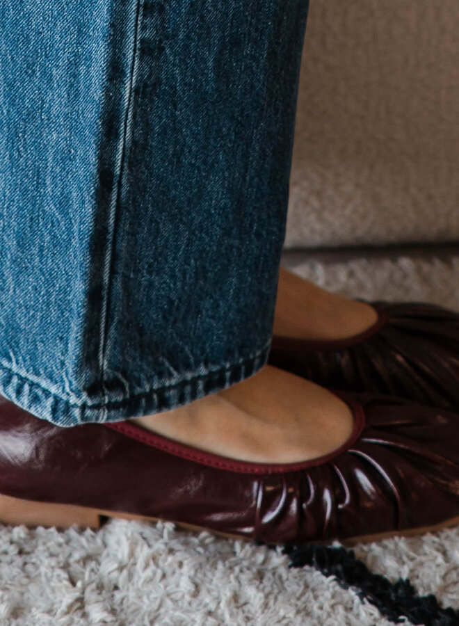 Ballerine UH256 – Bordeaux