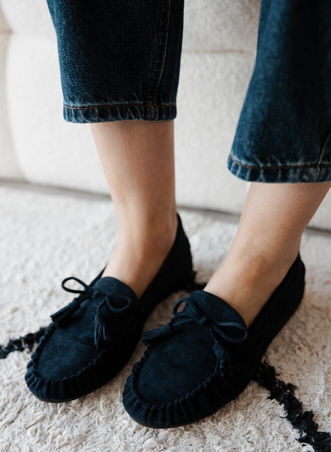 Loafer floches – Navy