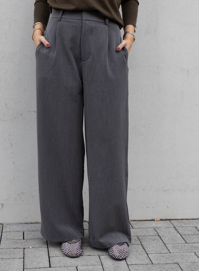 Mila classic pants – Grey
