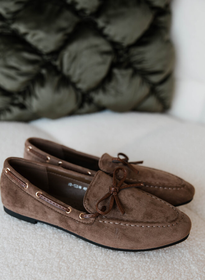 Loafer boat strik H8-1331M – Khaki