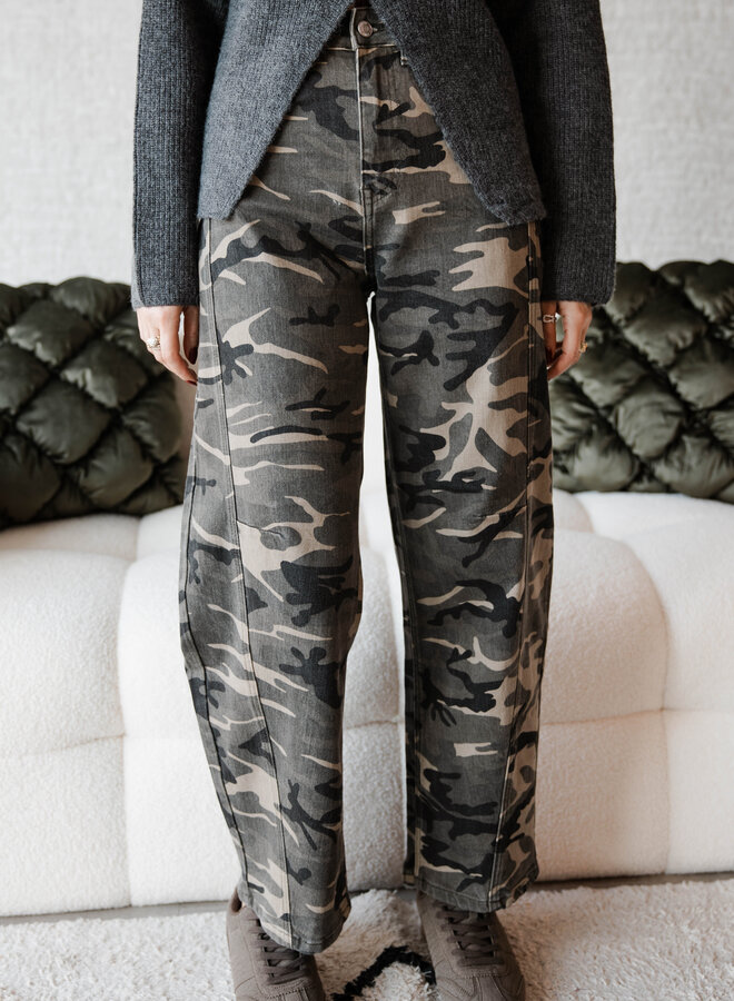 Zarelle Jeans – Camouflage