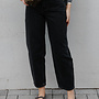 Bony jeans barrel – Dark Grey