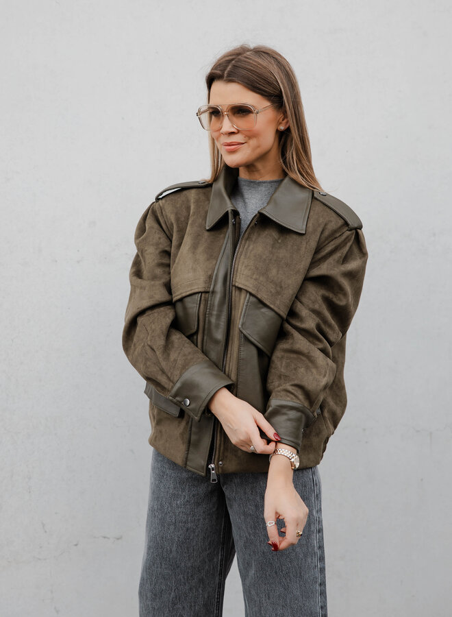 Florine jas  – Khaki