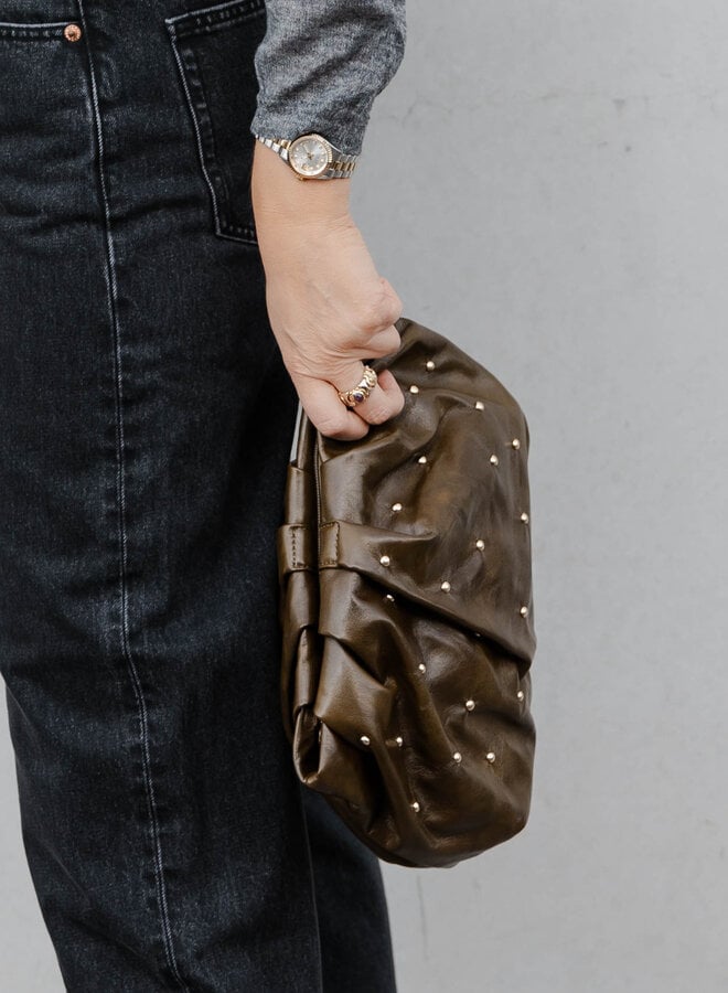 Handtas studs – Kaki
