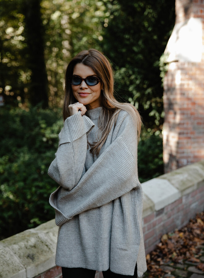 Danielle knitwear los – Taupe