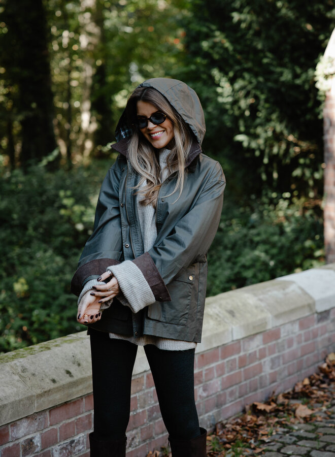Elodie jacket parka – Kaki