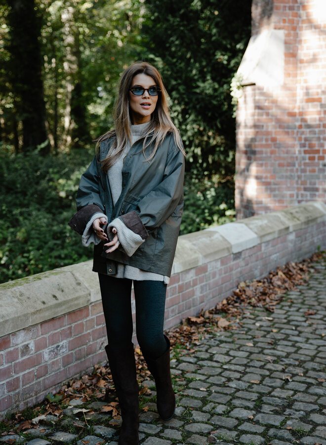 Elodie jacket parka – Kaki
