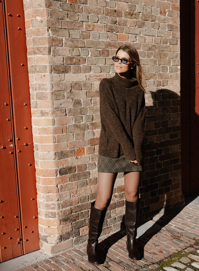 Justine coltrui ribbel – Brown