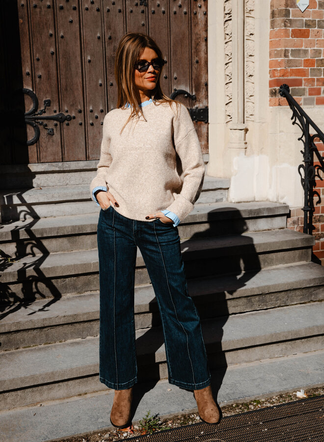 Faustinette flare jeans – Denim