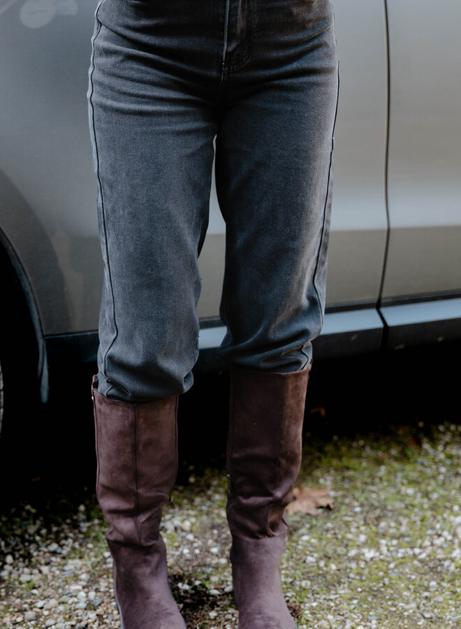 Célina broek momfit – Black